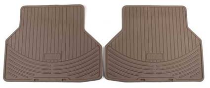 BMW Floor Mat Set - Rear (All-Weather) (Beige) 82550305180